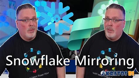 snowflake mirroring in fabric